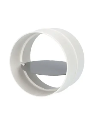 Akční Cena Spojka vnitřní s klapkou VENTS 2121 - 125mm PVC *1002121 eleman