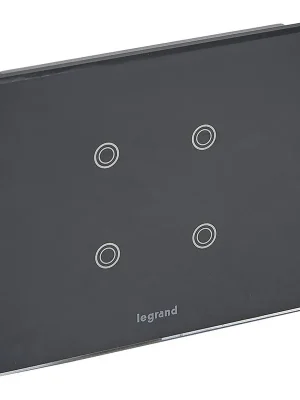 Vysoce Kvalitní CL DOTYK.OVL. 4TL KNX GRAFIT *067574 Legrand