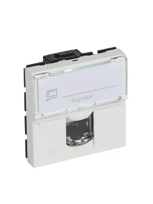 Značkový MOSN 1XRJ45 STP C6 2M BÍ *076566 Legrand