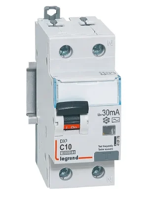 Cenově Výhodný DX3 KOMB. 1+N C10 30MA AC 10KA *410978 Legrand