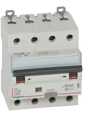 Zlevněný DX3 KOMB. 4P C25 30MA AC 6KA *411188 Legrand