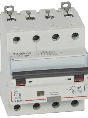 Akční Cena DX3 KOMB. 4P C16 300MA AC 6KA *411205 Legrand