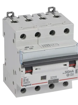 Vysoce Kvalitní DX3 KOMB. 4P B16 300MA A 6KA *411229 Legrand