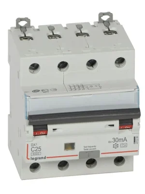 Bezpečná Platba DX3 KOMB. 4P C25 30MA A 6KA *411236 Legrand