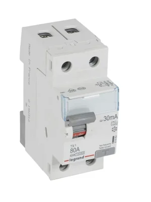 Časově Omezené TX3 CHRÁN. 2P 80A 30MA A *411562 Legrand