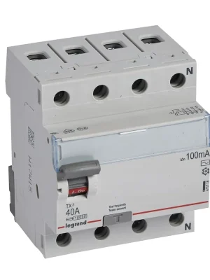 Akce TX3 CHRÁN. 4P 40A 100MA AC *411718 Legrand