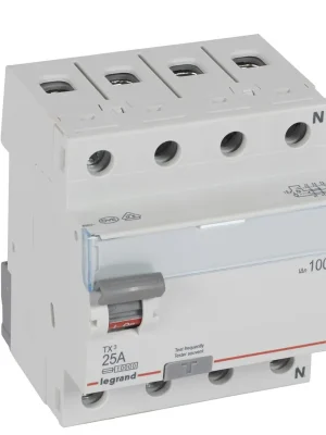Akční Nabídka TX3 CHRÁN. 4P 25A 100MA A *411774 Legrand