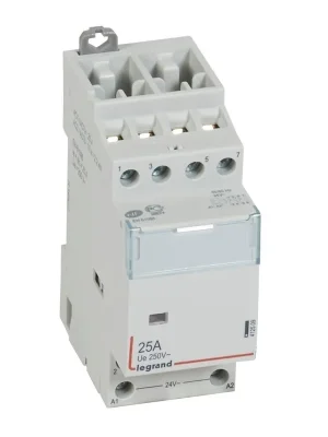 Značkový STYKAČ 25A 2NC+2NO CÍVKA 24V *412509 Legrand