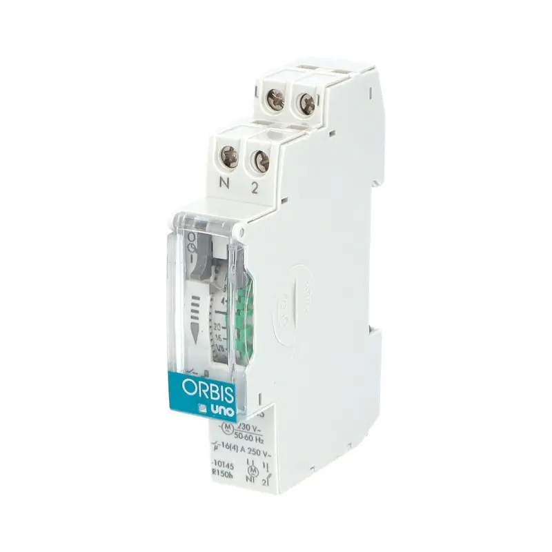Aktuální ORBIS Hodiny spínací UNO QRS Analogové týdenní 16A 230V IP20