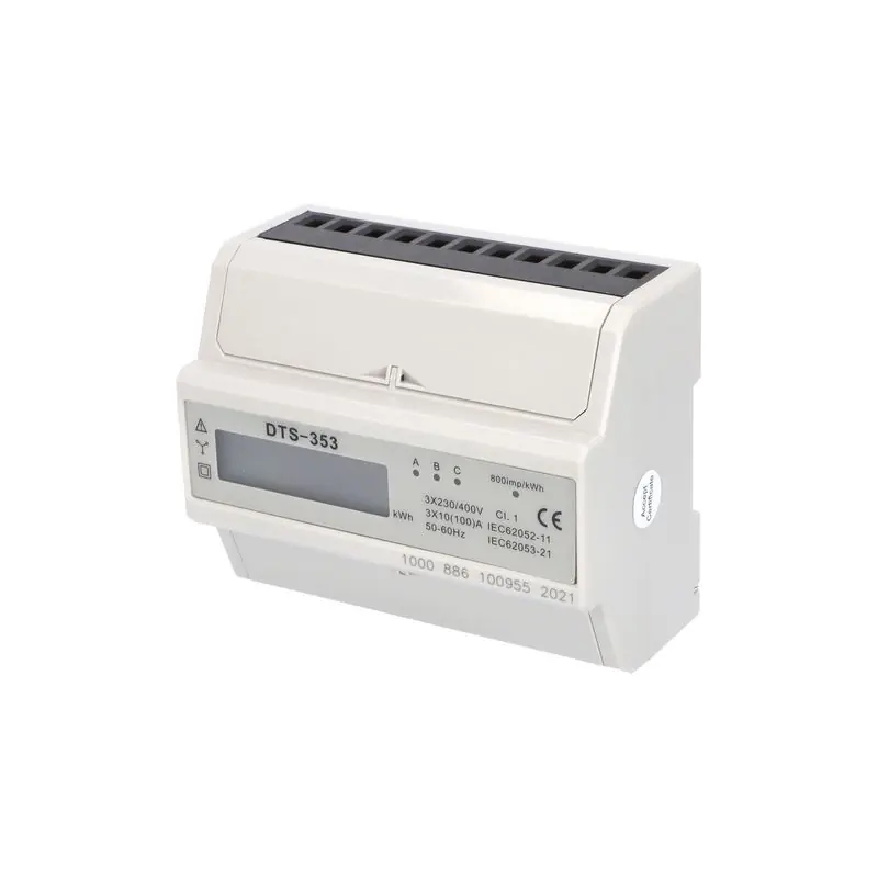 ELEMAN Elektroměr DTS 353-L 100A 3 fázový1s LCD Značkový