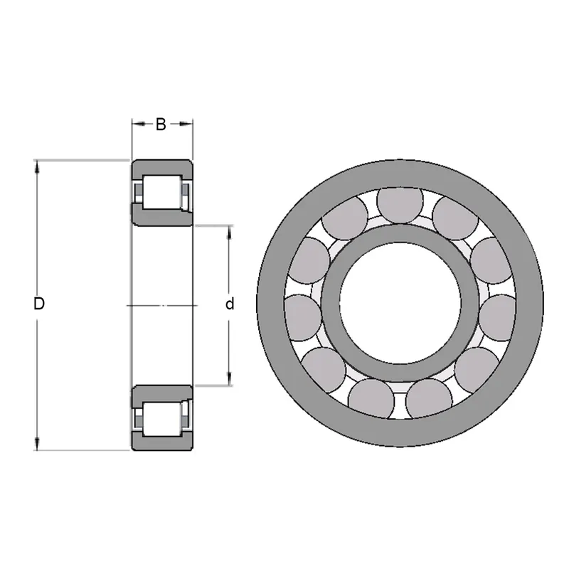 ZVL NJ 309 E – ložisko 45×100×25 mm Hit Sezóny