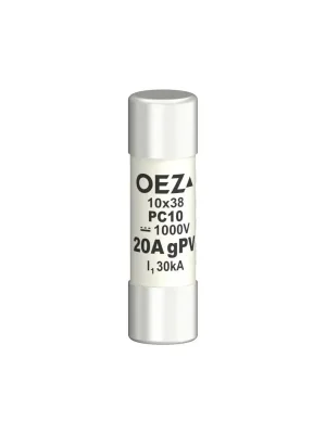 Pouze Dnes OEZ Pojistková vložka,PC10 20A gPV