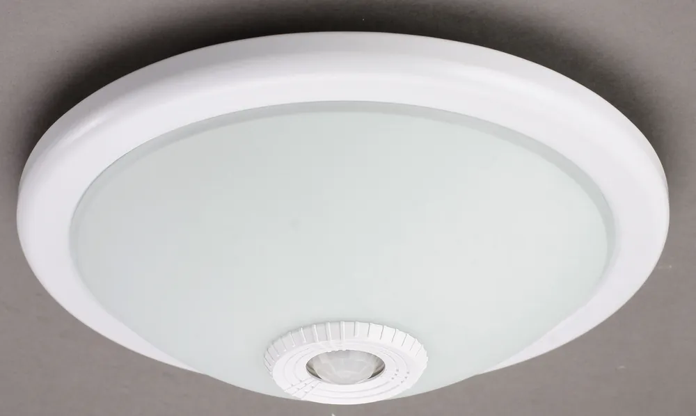 FUB Svítidlo DARINA 2x60W E27 s čidlem bílá Vysoce Kvalitní