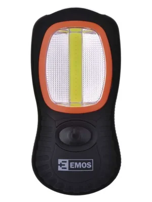 EMOS Svítilna LED 3W COB + 3LED 200lm 3xAAA magnet, hák Omezená Nabídka