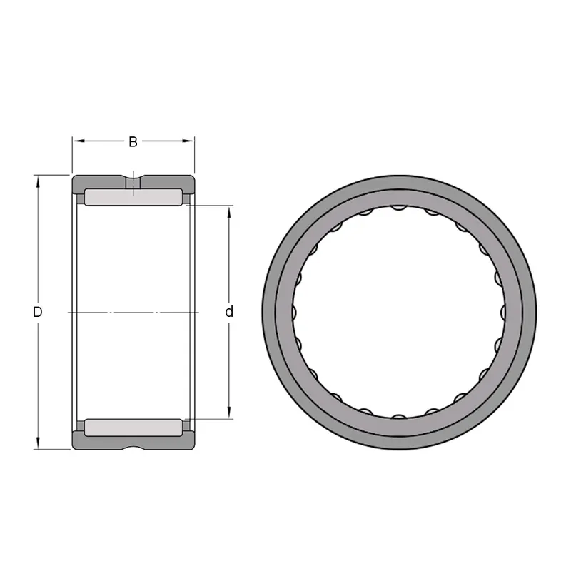 Objednat Nyní INA NK 22/20 – ložisko 22×30×20 mm