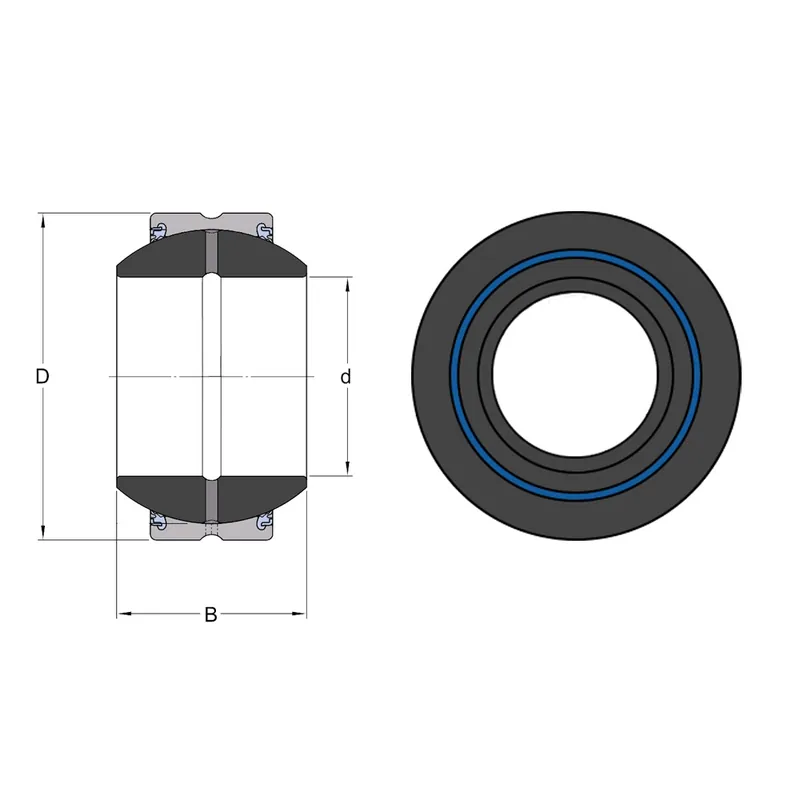 SKF GEH 25 ES 2RS – ložisko 28×25×47 mm Akční Cena