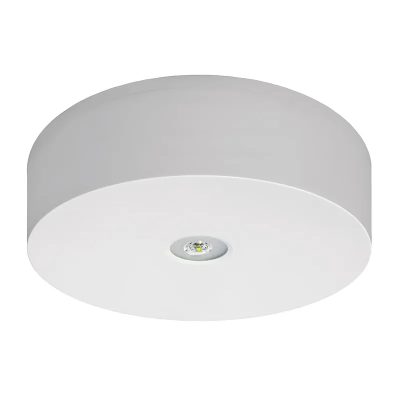 Časově Omezené MODUS Svítidlo nouzové AXN univerzální optika , 6W LED 600 lm PREMIUM IP42 1h , stále svítící / svítící při výpadku, autotest, bílé, PO4