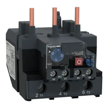 Autentický SCHNEIDER Relé LR2D3563 nadproudové