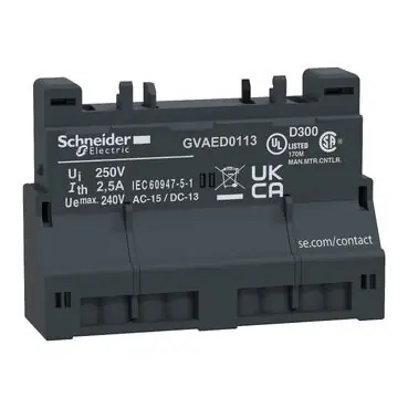 Akce SCHNEIDER Kontakt GVAED0113 1V pomocný +1Zchybový