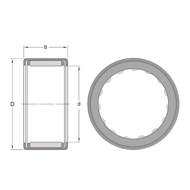 INA HK 3018 RS – ložisko 30×37×18 mm Víkendová Akce
