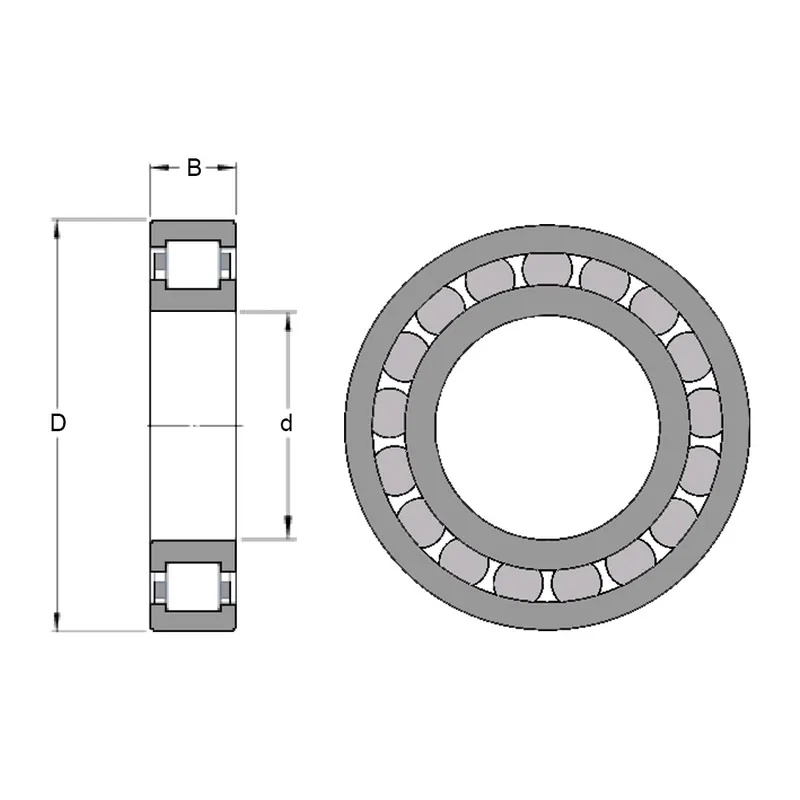 SKF NUP 210 ECP – ložisko 50×90×20 mm Sleva
