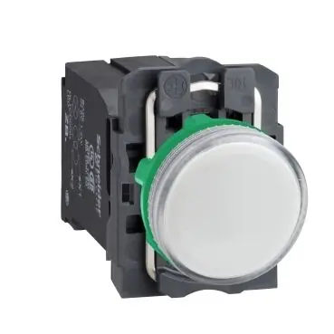 SCHNEIDER Signálka XB5AV41 230-240V bílá Značkový