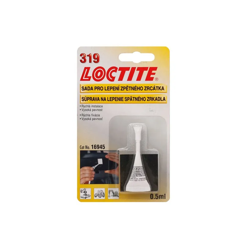 Loctite 319 0,5g sada pro lepení zrcátka Novinka