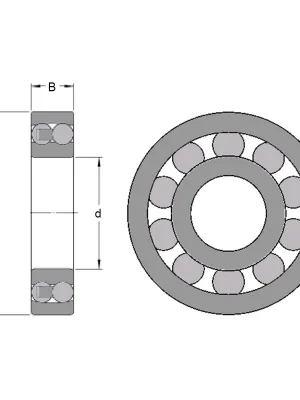 ZVL 2206 – ložisko 30×62×20 mm Horká Nabídka