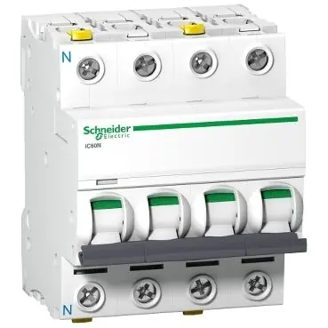 Aktuální SCHNEIDER Jistič 20B/3+N iC60N A9F03720