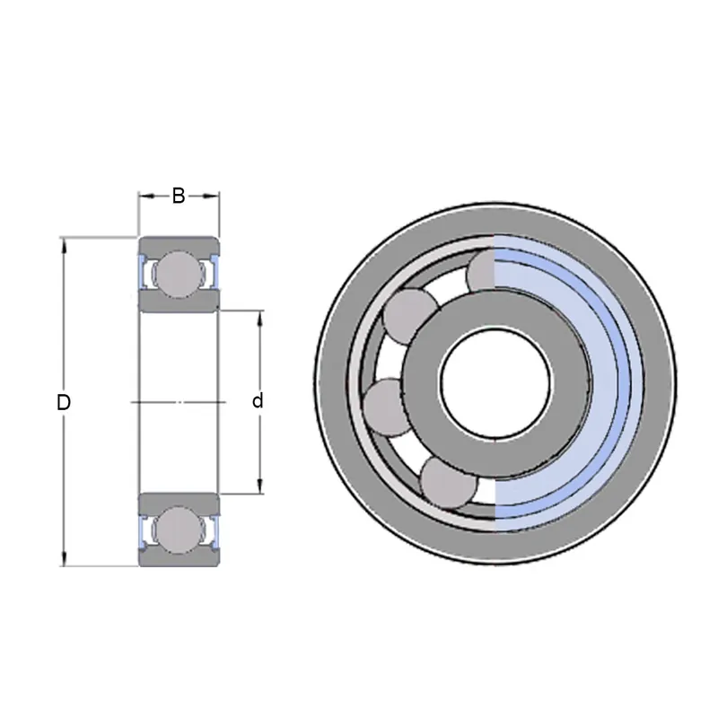 ZVL 6211 2Z – ložisko 55×100×21 mm Přímo Od Výrobce