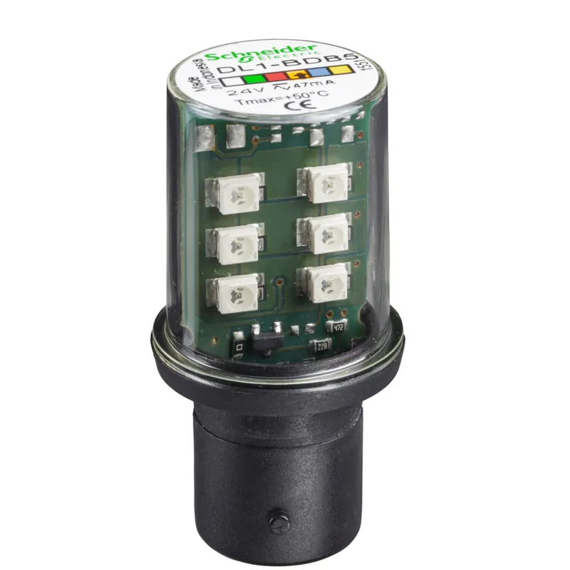 Finální Výprodej SCHNEIDER Dioda DL1-BDB5 LED oranžová BA15d