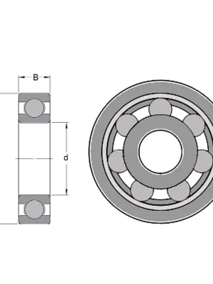 ZVL 6309 A C3 – ložisko 45×100×25 mm Aktuální