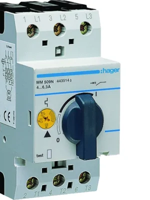 Akce HAGER Spouštěč MM509N 4-6A motorů