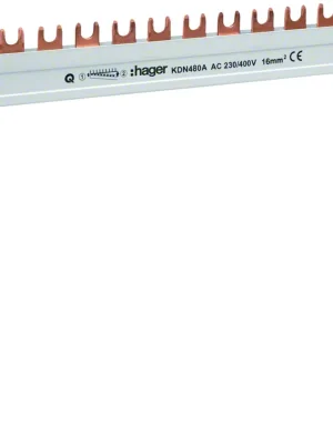 Aktuální Přípojnice HAGER KDN480A