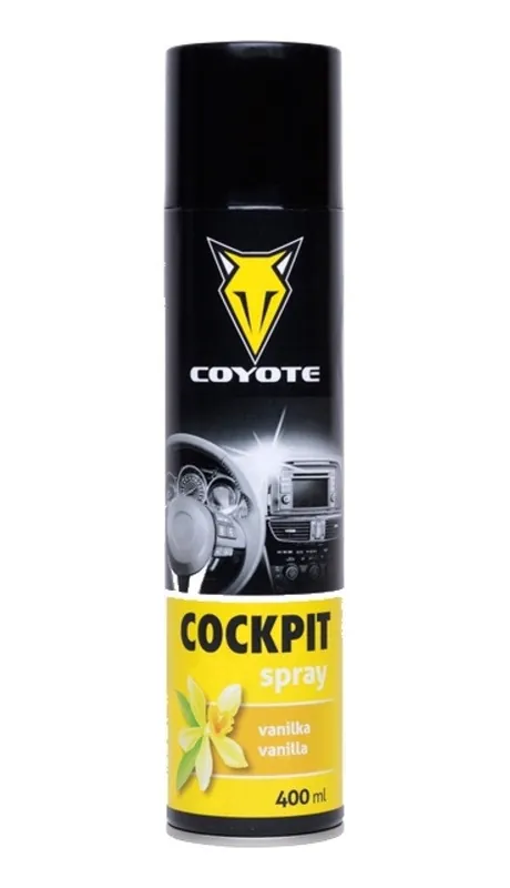 Coyote Cockpit spray Vanilka - 400 ml Cenová Bomba