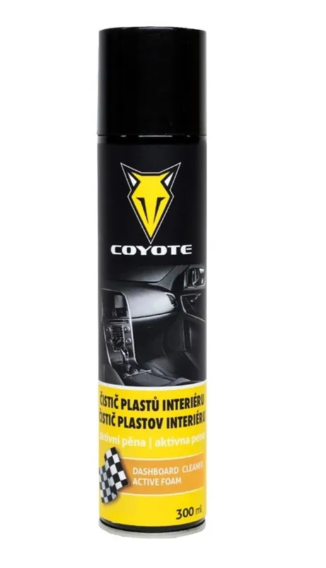 Coyote čistič plastů interiéru - 300 ml sprej Levný