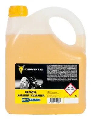 Časově Omezené Coyote brzdová kapalina DOT4 265°C - 3 L