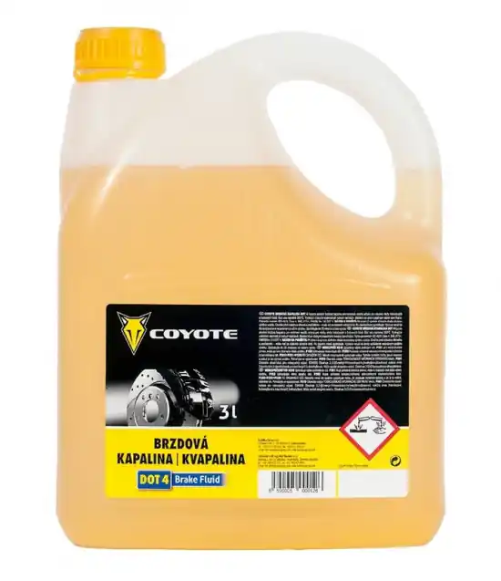 Časově Omezené Coyote brzdová kapalina DOT4 265°C - 3 L