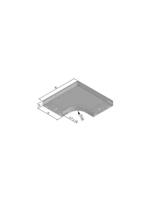 Akční Nabídka MARS oblouk90° NO 90x100x250(5112)S