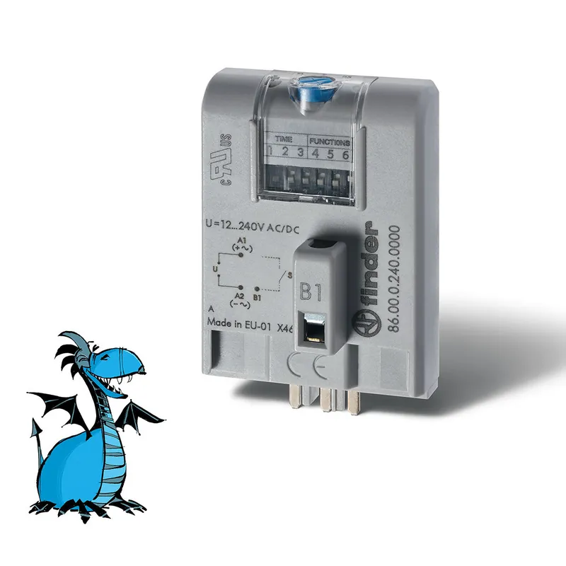 Cenová Bomba FINDER Časový modul 86.00.0.240.0000, 12-240V AC/DC