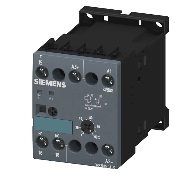 SIEMENS Relé 3RP2025-1AP30 0,05s-100h časové Top Prodej