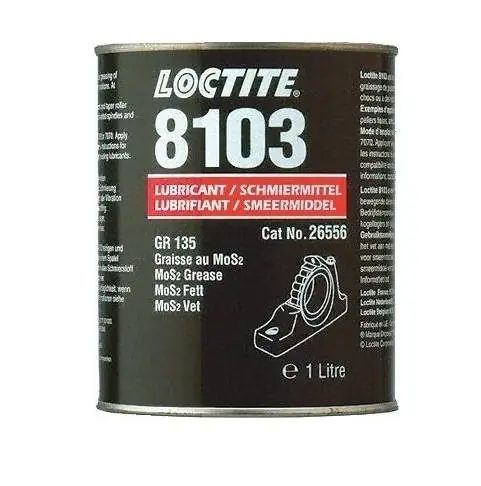Ověřený Loctite LB 8103 - 1 L mazací tuk s MoS2 pro vysoké zatížení