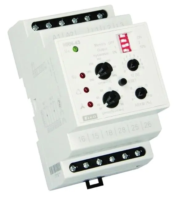 Novinka ELKO EP RELÉ HRN-43N/400V HLIDACI NAPET. 4734