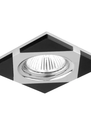 EMITHOR SVÍTIDLO 71023 BODOVKA 50W GU10, CHROM/WENGUE Sleva