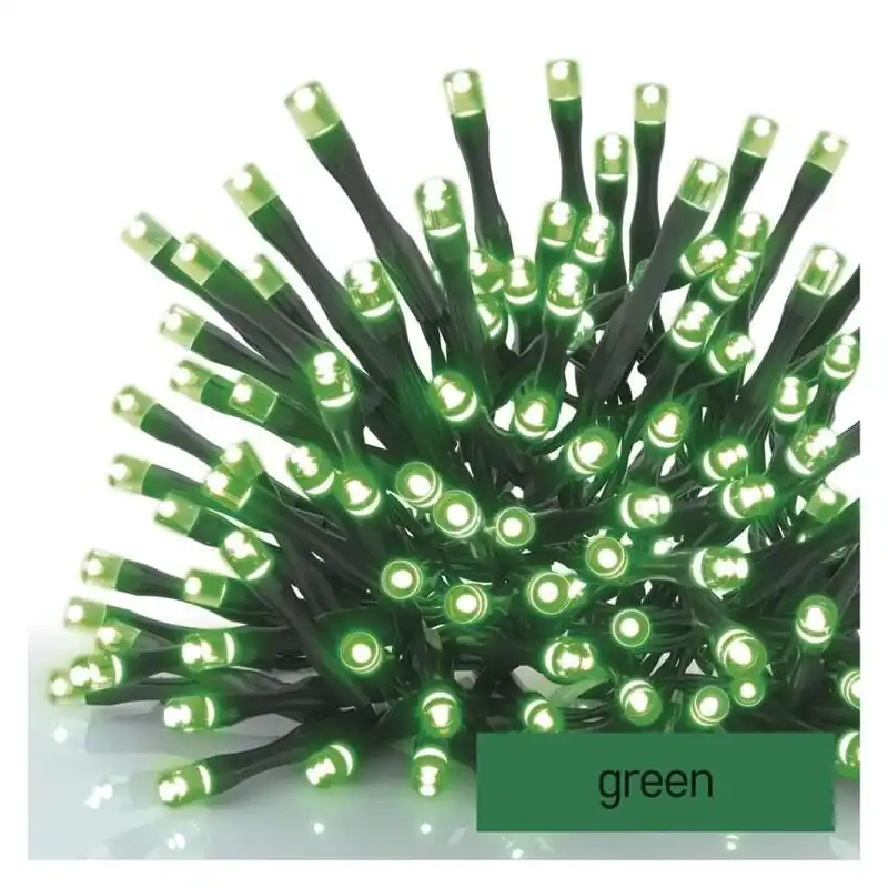 Koupit Online Standard LED vánoční spojovací řetěz EMOS D1AG01 100LED 10 m zelená bez zdroje