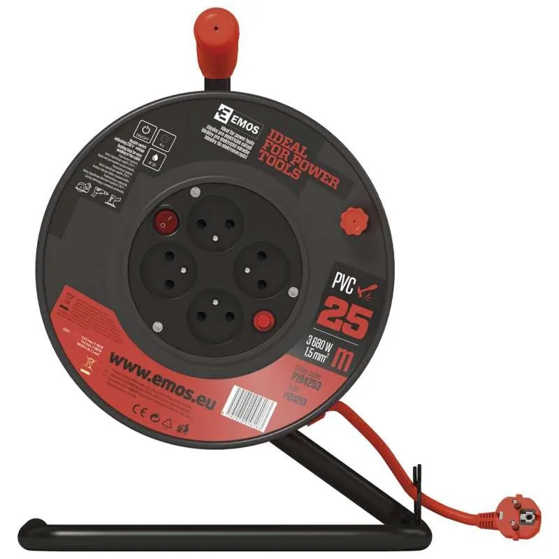 Oblíbený EMOS BUBEN PRODLUŽ. 4Z 25M 1,5MM PVC -P194253-