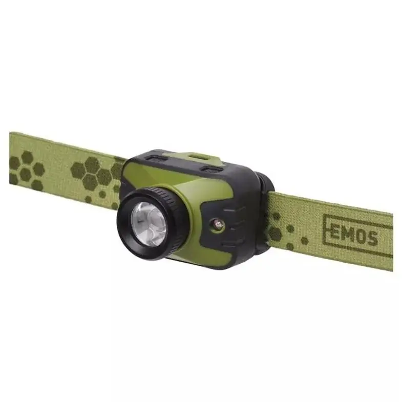 EMOS ČELOVKA CREE LED+RED LED S FOKUSEM 3XAAA P3539 Bezpečná Platba