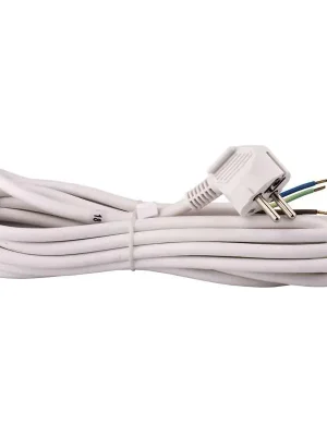 EMOS FLEXO ŠŇŮRA H05VV-F 3X1,5MM2 5M BÍLÁ S14325 Cenový Hit