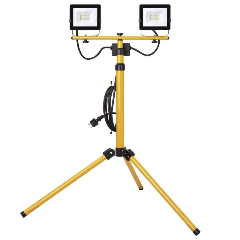 EMOS LED REFLEKTOR 2X20,5W HOBBY SLIM NEUTRÁLNÍ BÍLÁ 4000K 2X1600LM TROJNOŽKA ZS2221.2 Značkový