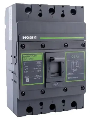 Rychlé Dodání Noark 110198 Ex9MV2S-PV/DC1500 250 IEC Stejnosměrný kompaktní výkonový jistič